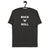 ROCK 'N' ROLL Printed Unisex organic cotton t-shirt (white text)