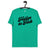 Camiseta unisex de algodón orgánico Festive As F ck 70's Style Premium Printed - Estampado negro