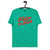 Festive As F ck 70's Style Premium Printed Unisex organic cotton t-shirt - red print