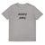 HUNKY DORY Printed Unisex organic cotton t-shirt (black text)