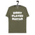 Ziggy Played Guitar Premium Printed Unisex organic cotton t-shirt - White Print