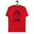 Vintage Style Liam Gallagher Wonderwall Pop Art Drawing Premium Printed Unisex soft organic cotton t-shirt - deep pink print