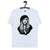 Vintage Style Stevie Nicks Pop Art Line Drawing Premium Printed Unisex soft organic cotton t-shirt (black print)