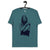 Vintage Style Taylor Hawkins Line Drawing Premium Printed Unisex soft organic cotton t-shirt (Deep Blue Print)