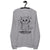 Karma Is A Cat - Vintage Style Premium Printed Unisex organic sweatshirt