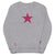 Bowie Inspired 'Starman' Embroidered Sweatshirt With Sleeve Lyric Embroidery - Unisex organic sweatshirt - Pink Thread