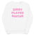 Ziggy Played Guitar Premium Printed Unisex organic sweatshirt - Pink Print