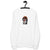 Bowie 70's Pop Art Premium Embroidered Unisex organic sweatshirt