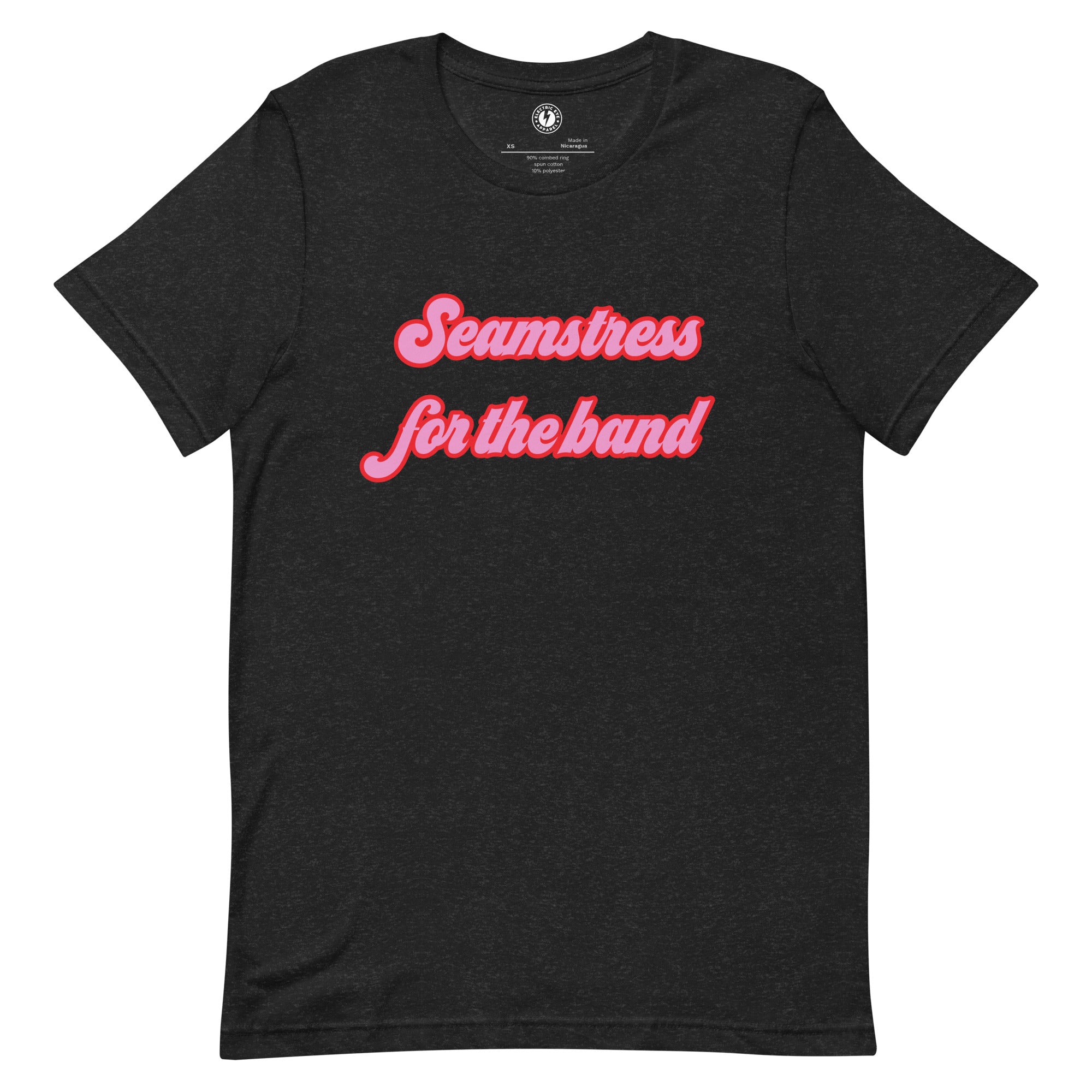 SEAMSTRESS FOR THE BAND Retro 70s Printed Unisex t-shirt