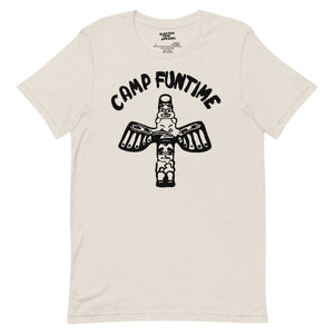 复古风格 Debbie Harry Blondie 灵感优质印花“Camp Funtime”中性 1970 年代风格 T 恤