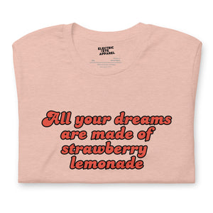 All Your Dreams Are Made Premium Lyric Printed Unisex t-shirt - Inspired by Oasis, Talk Tonight