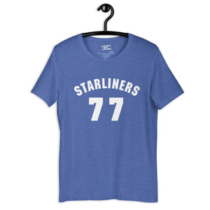 Debbie Harry Blondie Inspired 'Starliners 77' Vintage 70s Style Premium Quality Printed Unisex 100% Cotton t-shirt