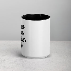 Simmer Down & Pucker Up 70's Typography Premium Printed Mug