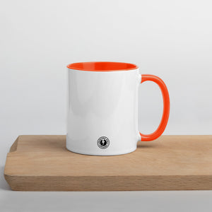 GO YOUR OWN WAY Printed Multicoloured Retro Style Mug with optional inside colour