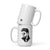 George Michael 90's Faith Hand-drawn Pop Art illustration printed white glossy mug