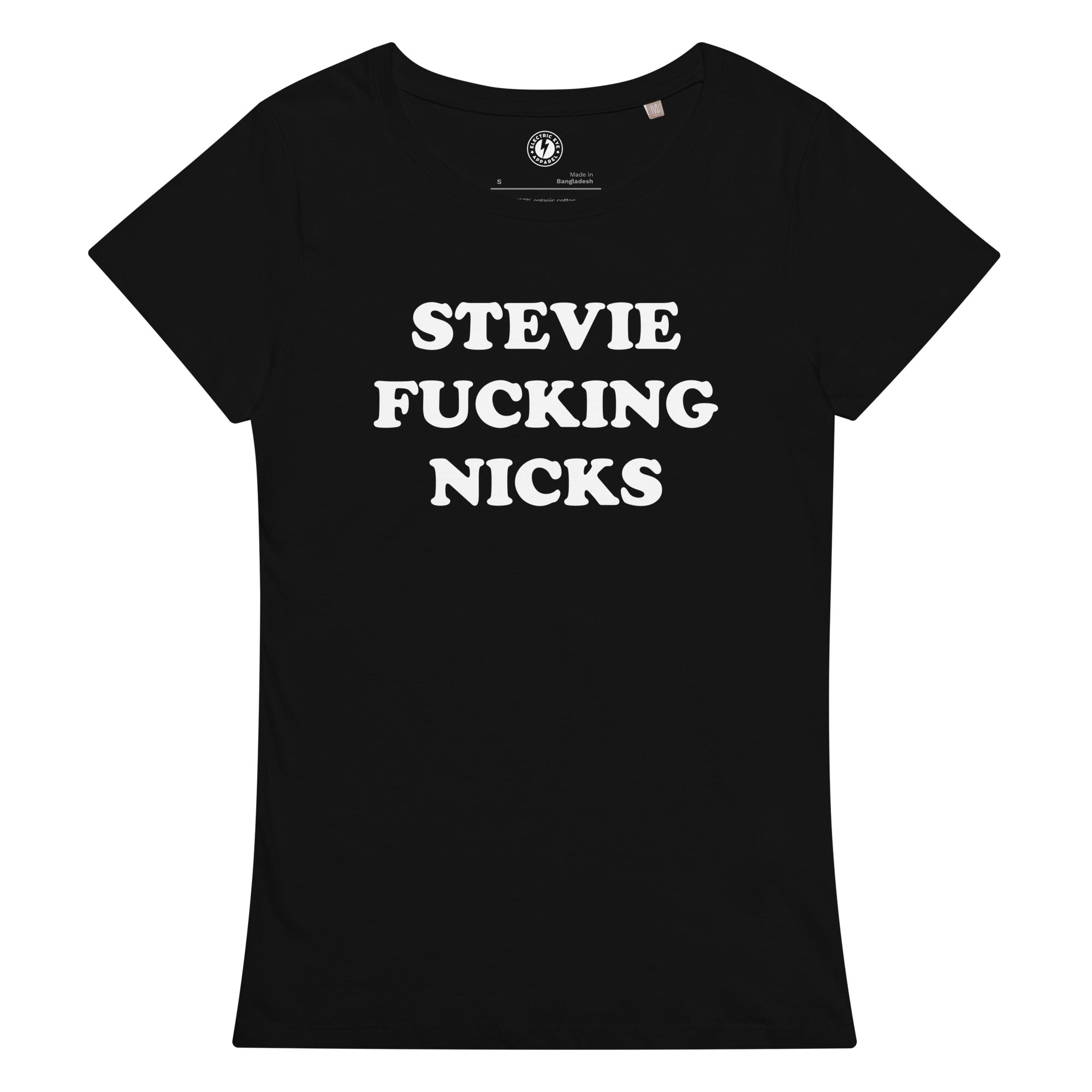 STEVIE F*CKING NICKS 女式印花合身有机棉 T 恤