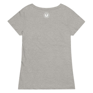 REBEL REBEL Printed Women’s Fitted Organic T-shirt