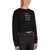 GO YOUR OWN WAY Multicoloured Embroidered Women's Crop Sweatshirt