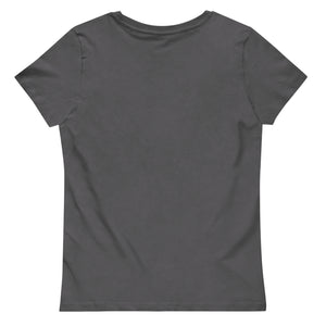Vintage Style Stevie Nicks Pop Art Line Drawing Premium Printed Women's fitted soft organic cotton t-shirt (black print)