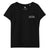 Not Your Nepo Baby - Left Chest Embroidered Women's Fitted Organic T-shirt