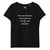 Abba Inspired Premium Lyric Embroidered 'There Was Something In The Air That Night' Women's fitted organic cotton t-shirt