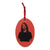 Dave Grohl Pop Art Vintage Style Printed Wooden Christmas Tree Holiday Ornaments - Red / Leopard.