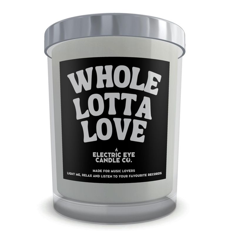 Juego de velas de cera de soja natural 'Whole Lotta Love' en caja en vidrio (50 horas) 
