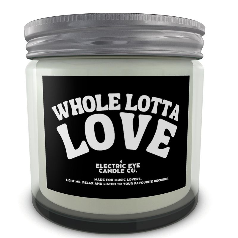 “Whole Lotta Love”罐装天然大豆蜡蜡烛套装（125 毫升和 250 毫升）