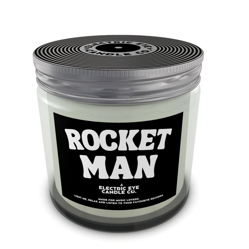 “Rocket Man”罐装天然大豆蜡蜡烛套装（250 毫升和 120 毫升） 