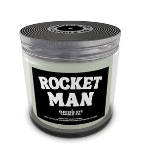 'Rocket Man' Natural Soy Wax Candle Set in Jar (250ml & 120ml)