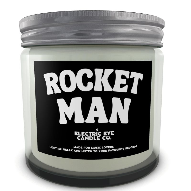 “Rocket Man”罐装天然大豆蜡蜡烛套装（250 毫升和 120 毫升） 