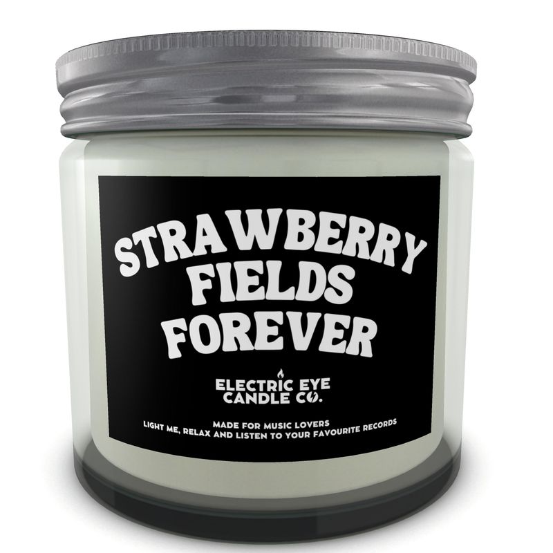 STRAWBERRY FieldS FOREVER 罐装天然大豆蜡蜡烛套装（250 毫升和 120 毫升） 