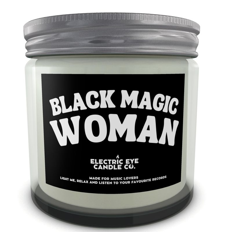“黑魔法女人”罐装天然大豆蜡蜡烛套装（250 毫升和 120 毫升）