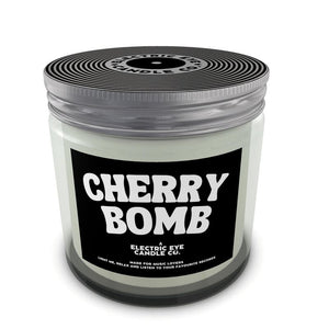'CHERRY BOMB' Natural Soy Wax Candle Set in Jar (250ml & 120ml)