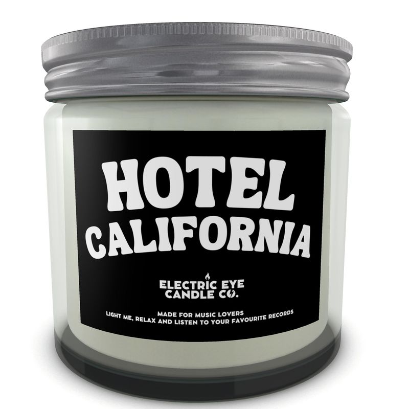 'HOTEL CALIFORNIA' Natural Soy Wax Candle Set in Jar (250ml & 120ml)
