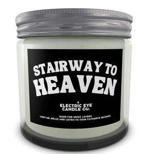 'STAIRWAY TO HEAVEN' Natural Soy Wax Candle Set in Jar (250ml & 120ml)