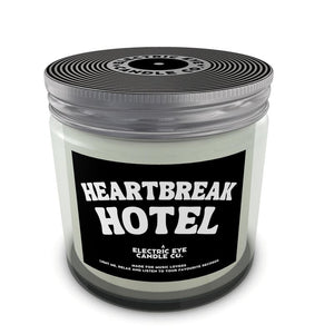 'HEARTBREAK HOTEL' Natural Soy Wax Candle Set in Jar (250ml & 120ml)
