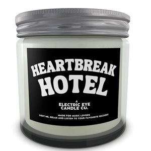 'HEARTBREAK HOTEL' Natural Soy Wax Candle Set in Jar (250ml & 120ml)