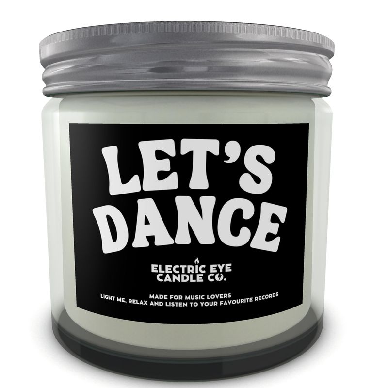 'LET'S DANCE' Natural Soy Wax Candle Set in Jar (250ml & 120ml)