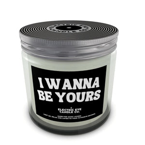 'I WANNA BE YOURS' Natural Soy Wax Candle Set in Jar (250ml & 120ml)