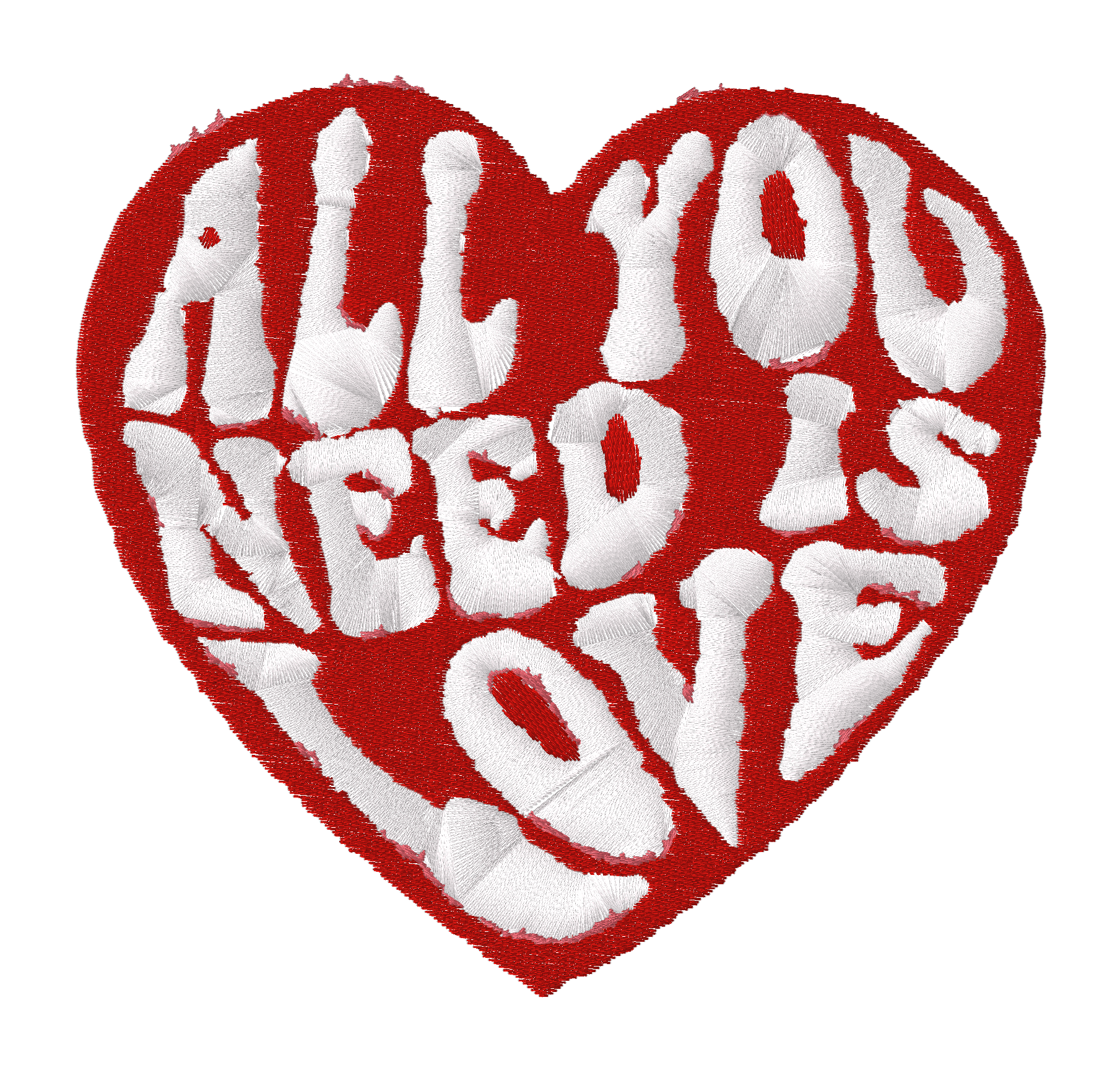 'ALL YOU NEED IS LOVE' retro 70s heart badge embroidered 100% organic cotton 'Baby Rocks' denim jacket - inspired by The Beatles