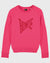 'BOWIE' EMBROIDERED WOMEN'S ORGANIC COTTON TRIPSTER RAGLAN SWEATSHIRT - optional embroidery colour