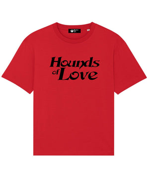 'HOUNDS OF LOVE' EMBROIDERED 100% ORGANIC COTTON UNISEX 'FUSER' T-SHIRT