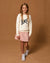 'BOWIE' EMBROIDERED KIDS ORGANIC COTTON CREW NECK 'MINI-CHANGER' SWEATSHIRT - OPTIONAL EMBROIDERY COLOUR